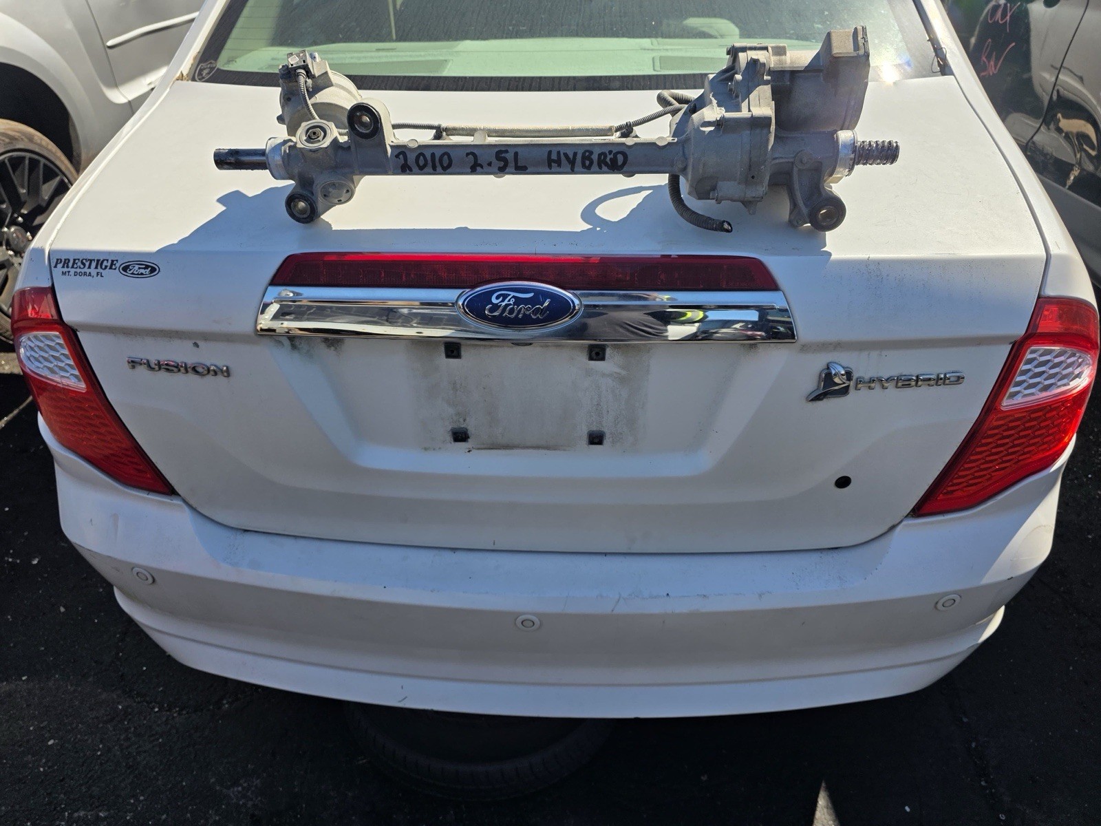 2010-2012 Ford Fusion Power Rack & Pinion OEM Electric Assist Steering Tested