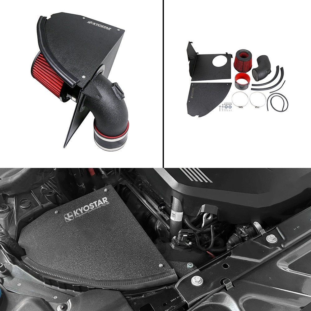 Cold Air Intake System For 2020+ BMW M340i M440i B58 3.0T Turbo Aluminum Pipe
