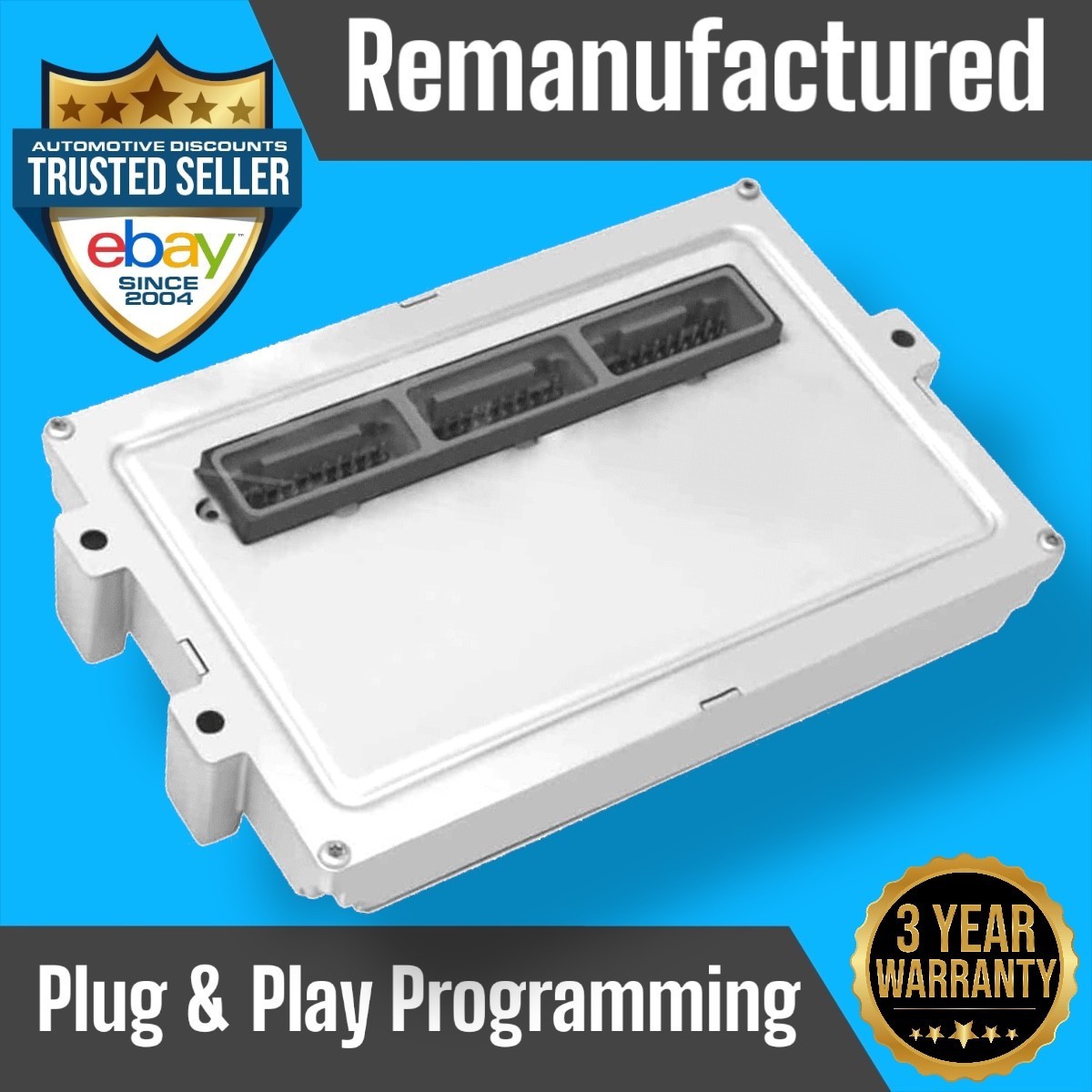 1996 Jeep Cherokee 4.0L 56041296 ECU PCM ECM Engine Computer Plug & Play