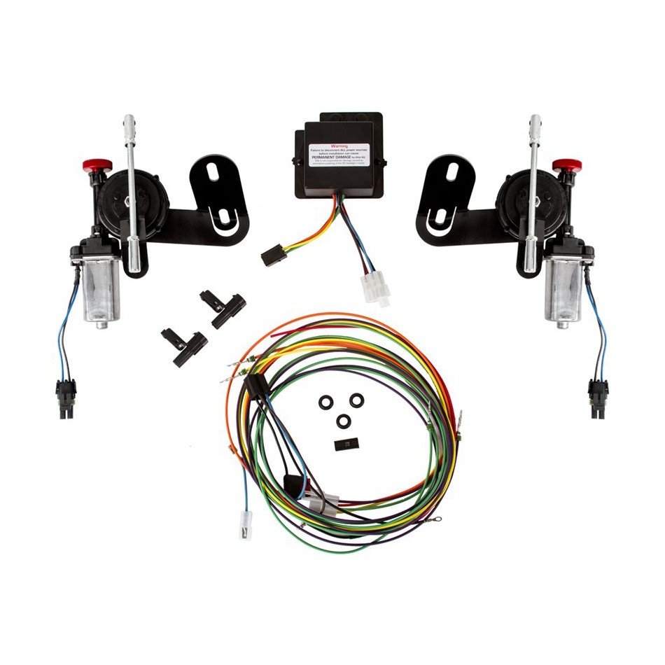 Detroit Speed Engineering 122003 Electric RS Headlight Door Kit for 1969 Camaro