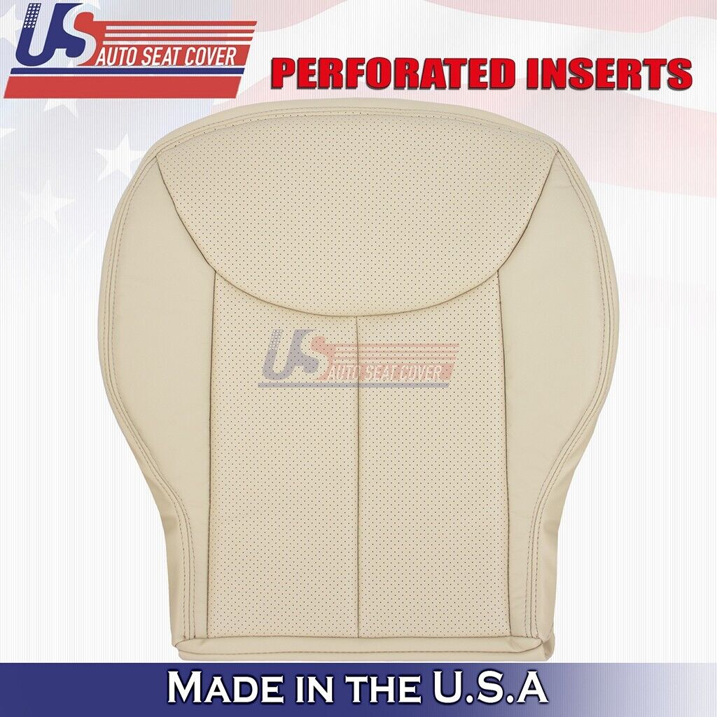 2003 2004 2005 For Mercedes Benz SL600 Driver Bottom Perf Leather Cover Beige