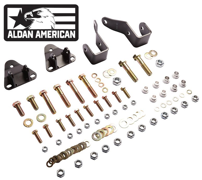 1978-1981 Pontiac Bonneville Coilover Bracket Kit - Aldan American (7000266) 1978-1981 Pontiac Bonneville Coilover Bracket Kit - Aldan American (7000266)