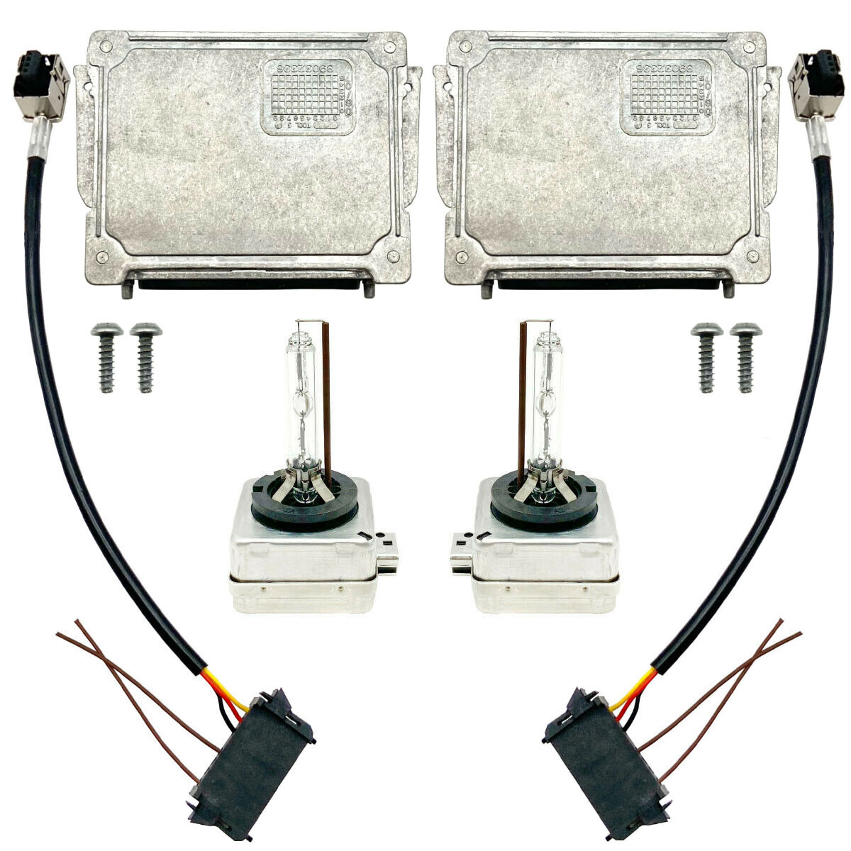 2x New For 07-11 Volkswagen Eos Xenon Ballast & HID D1S Bulb Kit Control Unit 6G