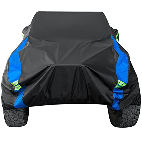For Jeep Wrangler JK JL 2007-2023 Waterproof Car Cover All Weather 6 Layers