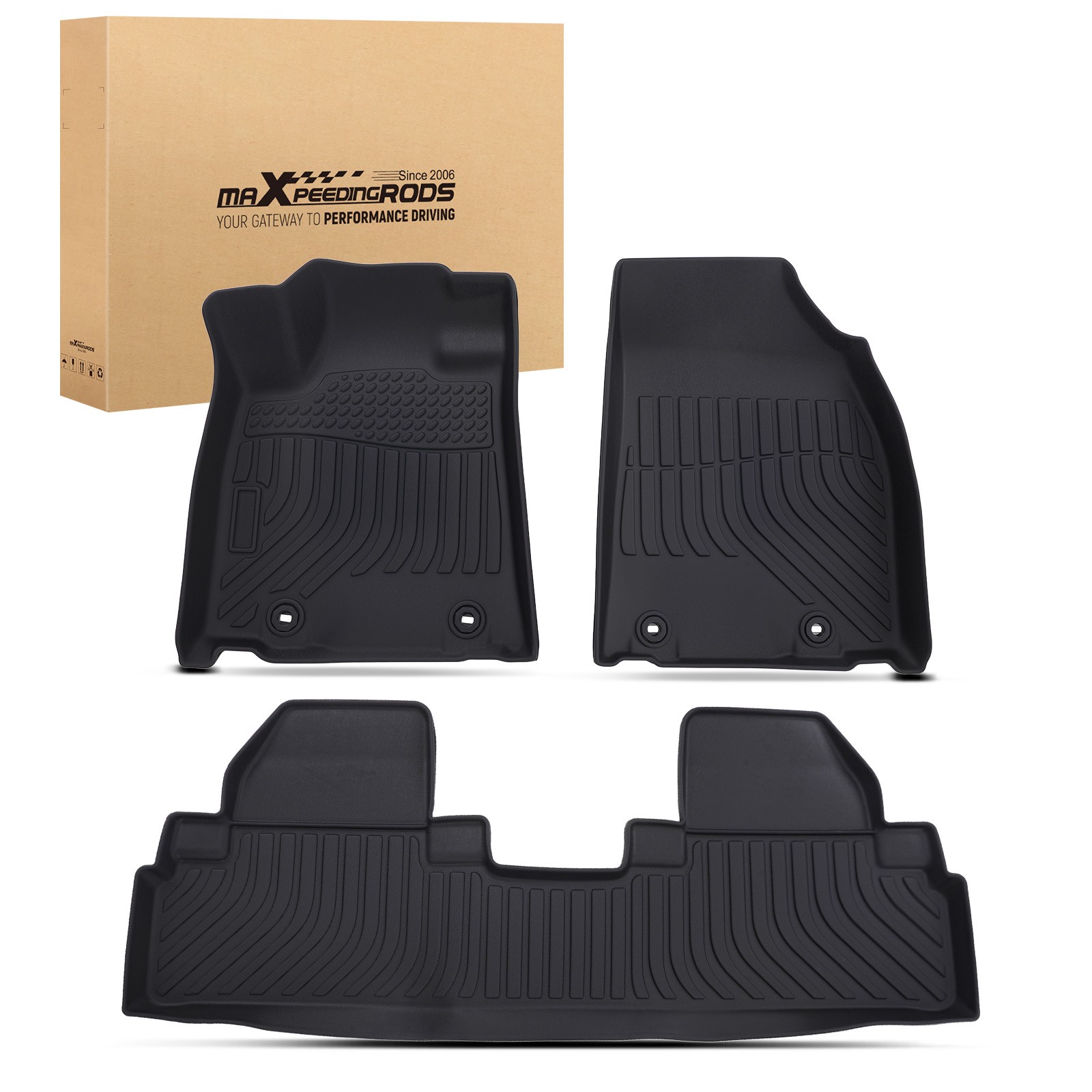 Custom Fit Floor Mats for Lexus RX350 RX450h SUV 2010-2015 TPE All-Weather
