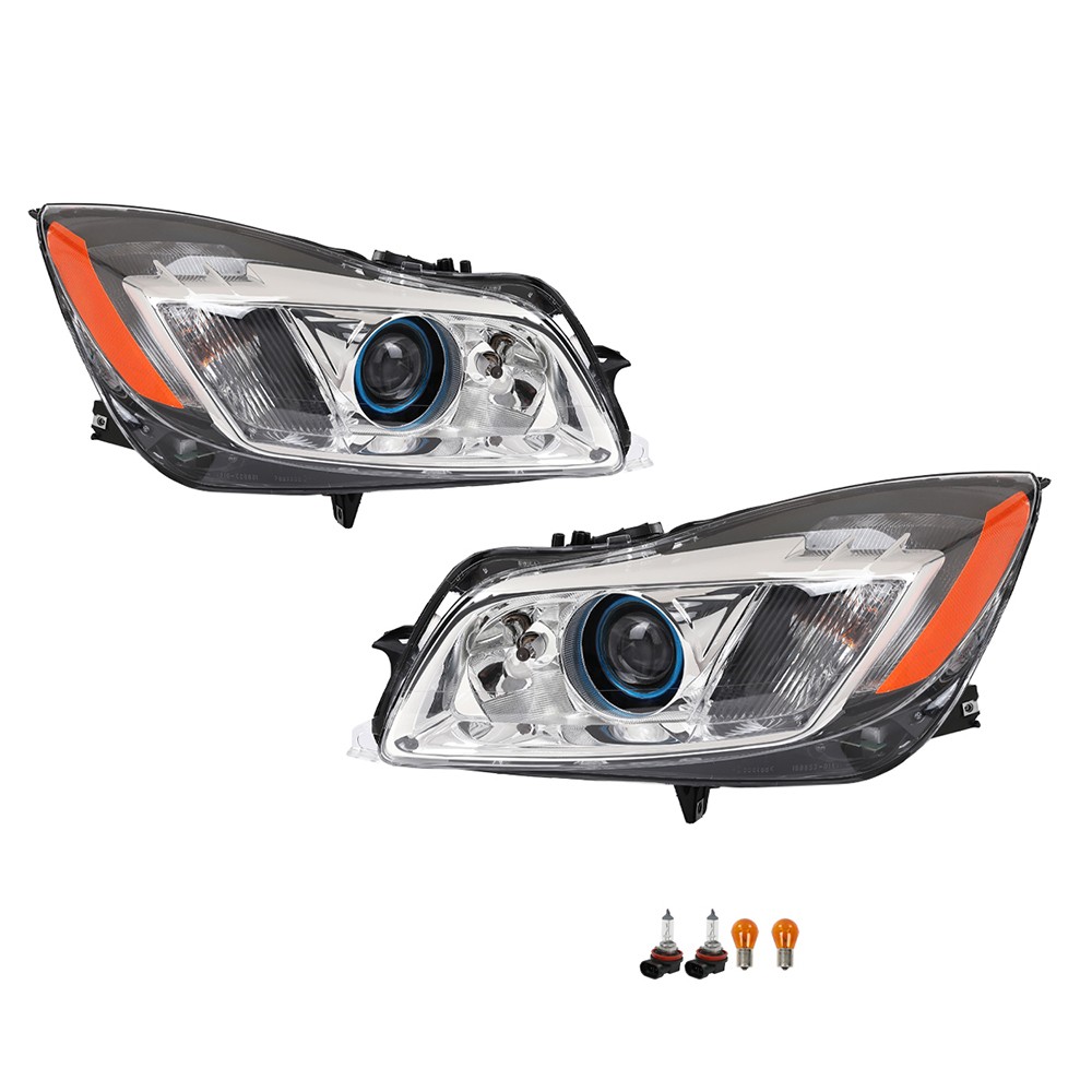 Fit For 2009-2012 Buick Regal HID/Xenon Projector Headlight Headlamps Left Right