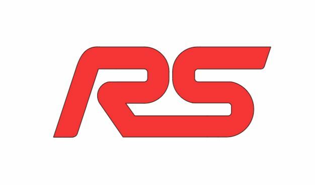 Ford Focus RS Logo Vinyl Sticker Decal 2
