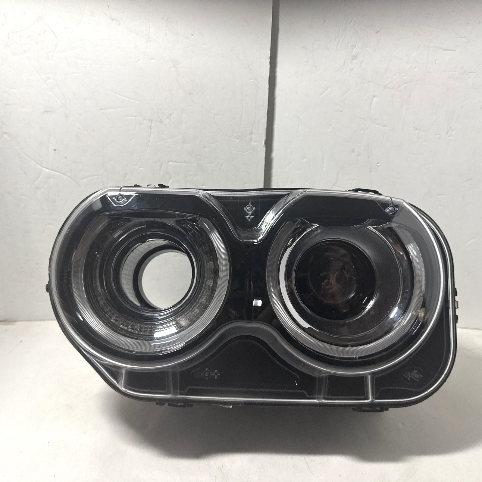 Dodge Challenger 2017-2023 LH Driver HID w/ LED Accents OEM 68378877-AB DAMAGED