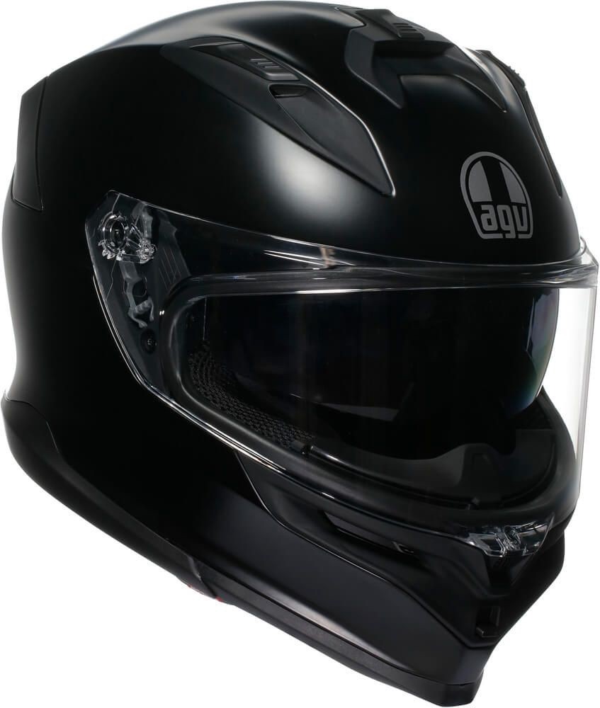 Agv K7 Solid Matt Black, Full Face Motorcycle Helmet, ECE2206 Fast Shipping