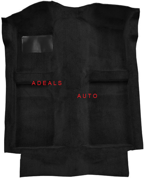 ACC 83-93 FORD MUSTANG CONVERTIBLE BLACK MOLDED CARPET RUG