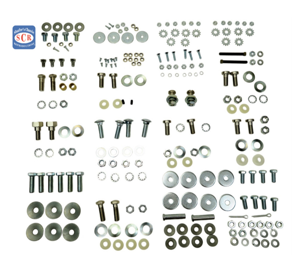 1959-1960 Chevrolet.  Convertible top bolt kit