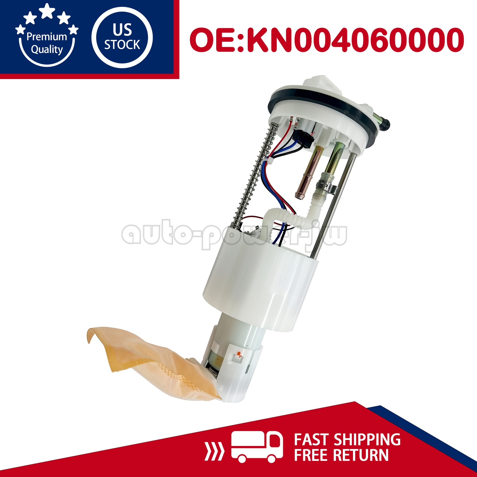 KN004060000 Fuel Pump For Renli 800cc 1100cc 1500cc UTV Kart US