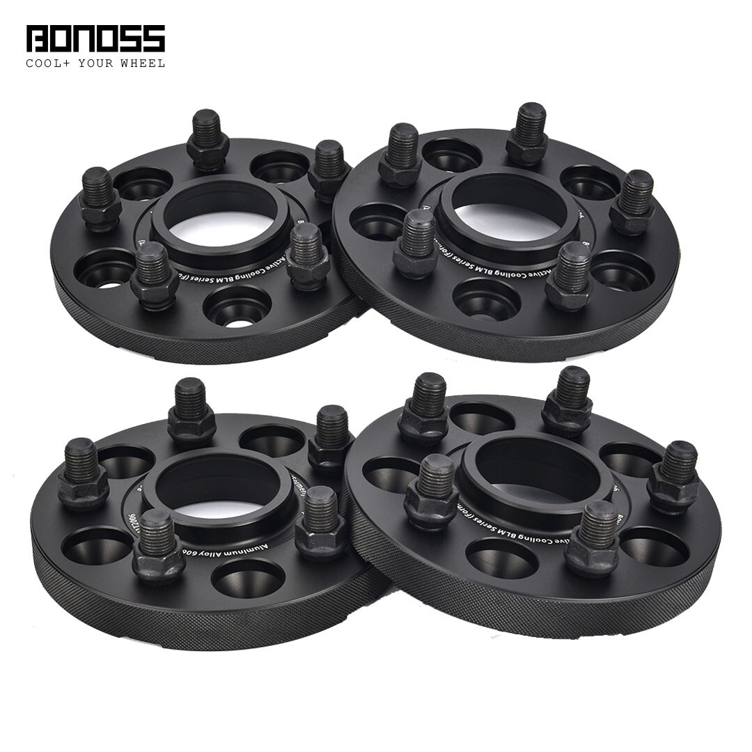 BONOSS 4X 15mm+20mm Hubcentric Wheel Spacers 5x120 for Acura Integra Type S 2024