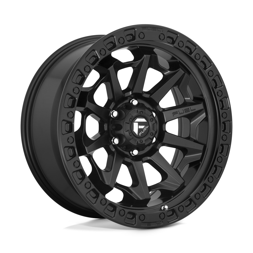 15x8 Fuel D694 COVERT MATTE BLACK Wheel 5x4.5 (-19mm)