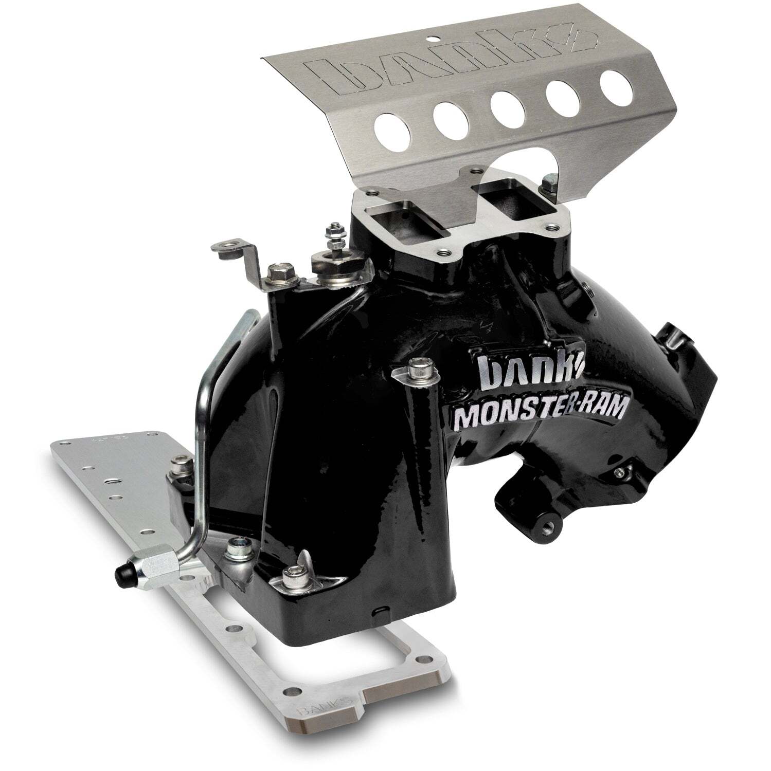 Banks Monster Ram Intake Grid Heater for 2013-2018 Dodge Ram Cummins 6.7L Black