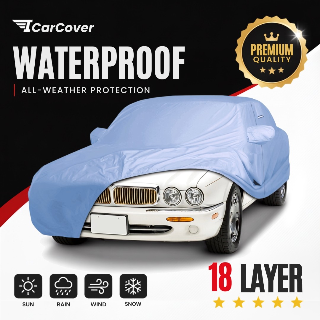 Jaguar XJ-Series XJ6 1979-1997 Custom Fit Waterproof Car Cover 18 Layer