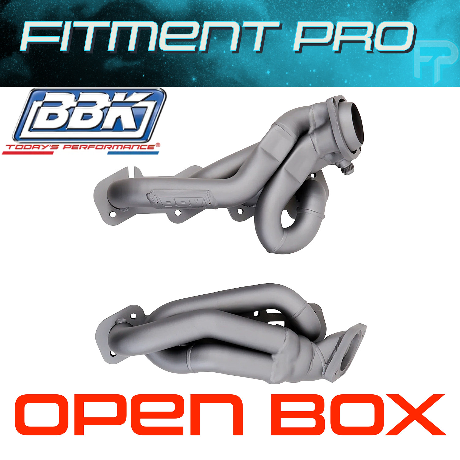BBK 1615 Shorty Tuned Length Exhaust Headers For 1996-04 Ford Mustang GT 4.6L V8