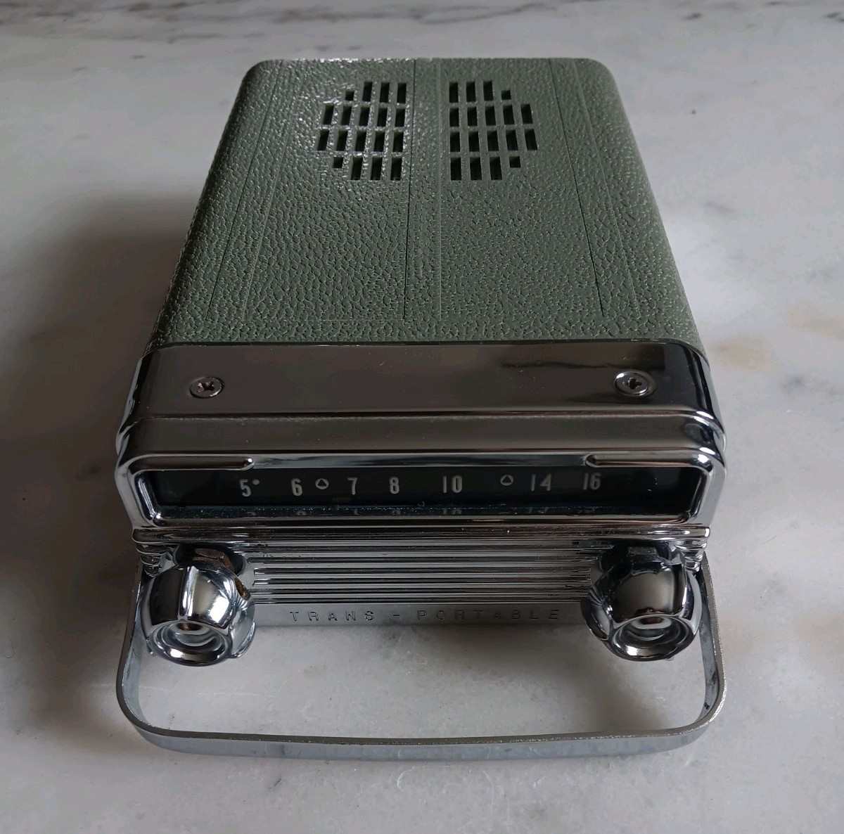 1958 1959 1960 Oldsmobile Buick Portable Transistor Radio Glove Box Dash Am