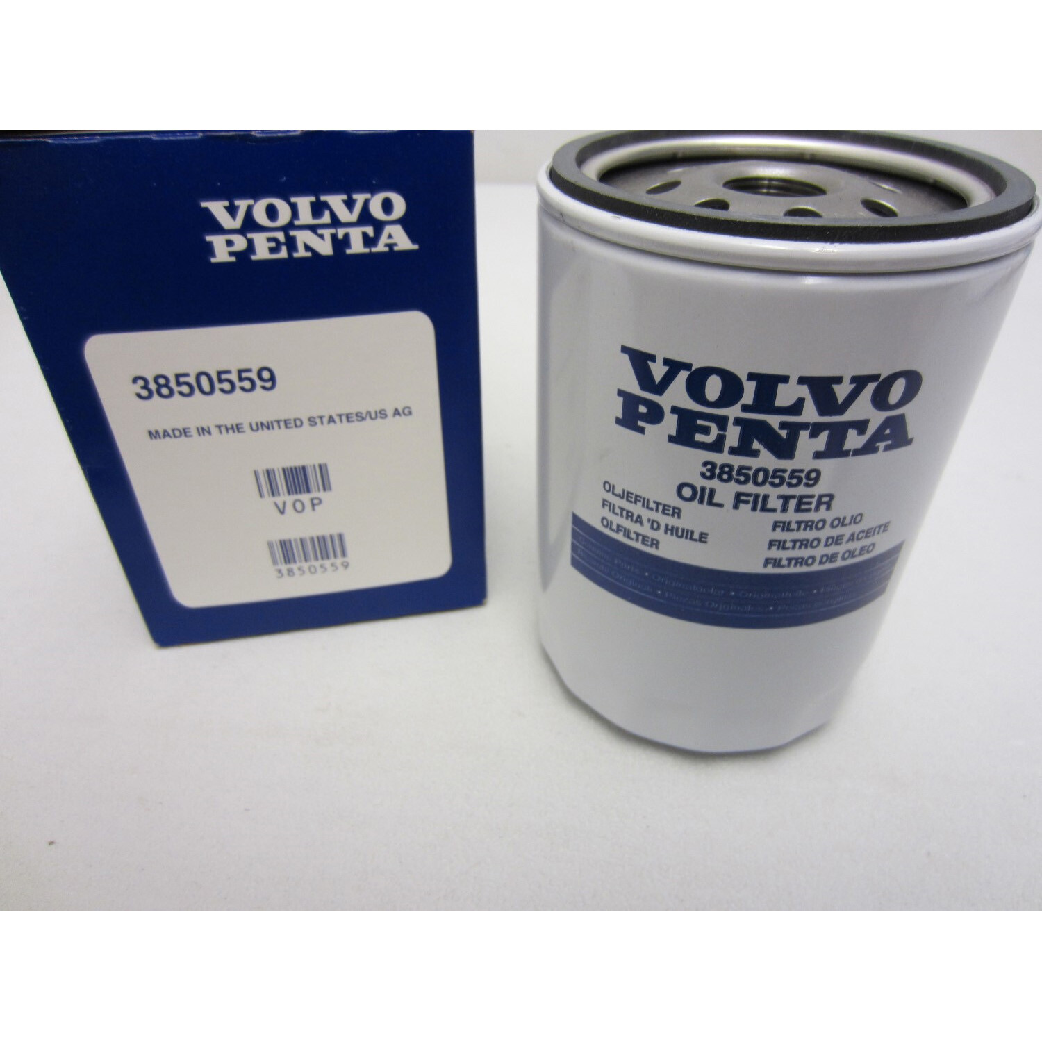 Volvo Penta New OEM Remote Oil Filter 3850559 4.3L, 5.0L, 5.7L, 7.4L, 8.2L Volvo Penta New OEM Remote Oil Filter 3850559 4.3L, 5.0L, 5.7L, 7.4L, 8.2L