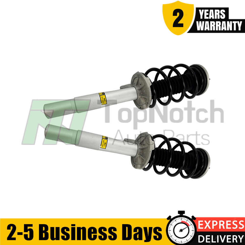 2x Front Shock Struts Assys w/o EDC For BMW E66 E65 745Li 750i 760i 760Li Base
