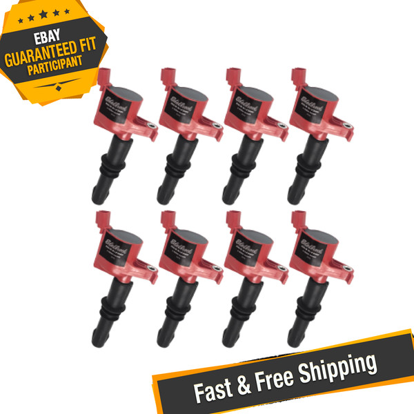 Edelbrock 22783 Set of 8 Ignition Coil for 2004-2008 Ford V8 4.6L/5.4L
