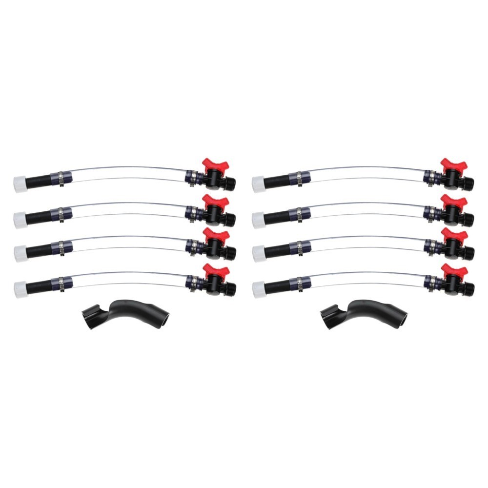 Fuel Filler Hose Kit for Motorsport & Sportsman Containers - 8 Pack