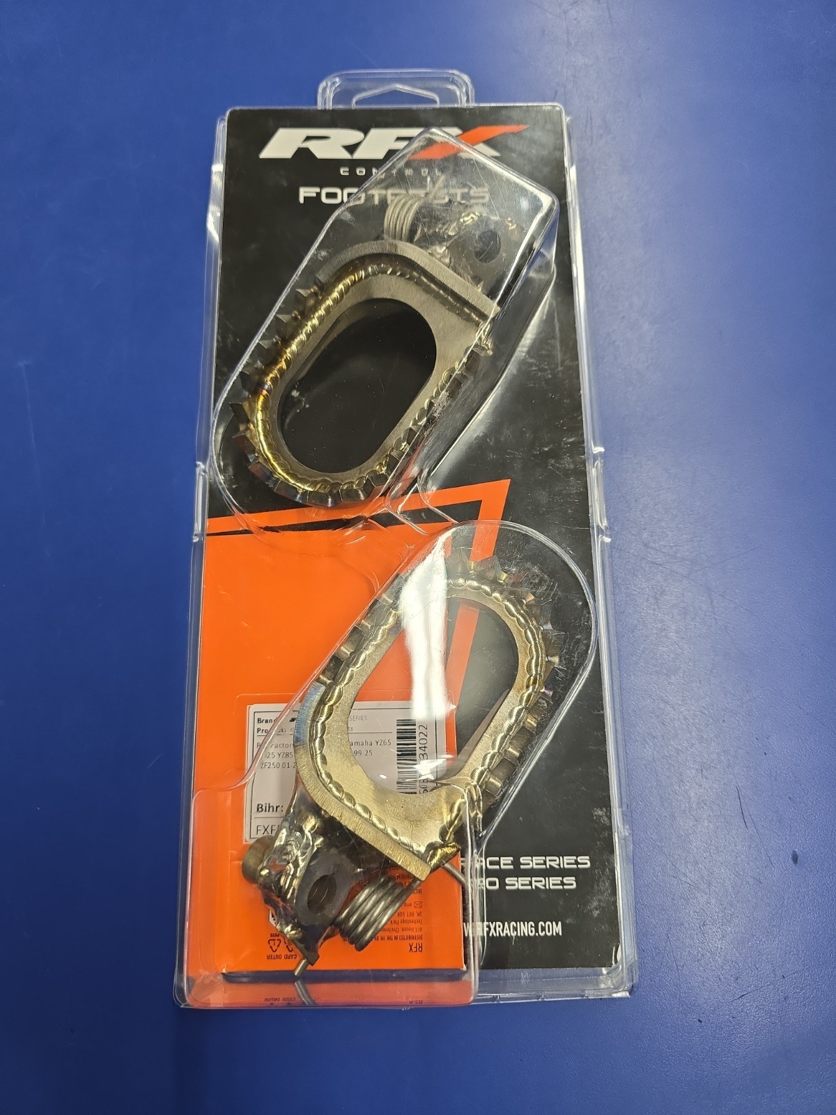 739-0548 RFX FACTORY FOOTPEGS TITANIUM YAM - FXFR 40100 GPTI 739-0548 RFX FACTORY FOOTPEGS TITANIUM YAM - FXFR 40100 GPTI