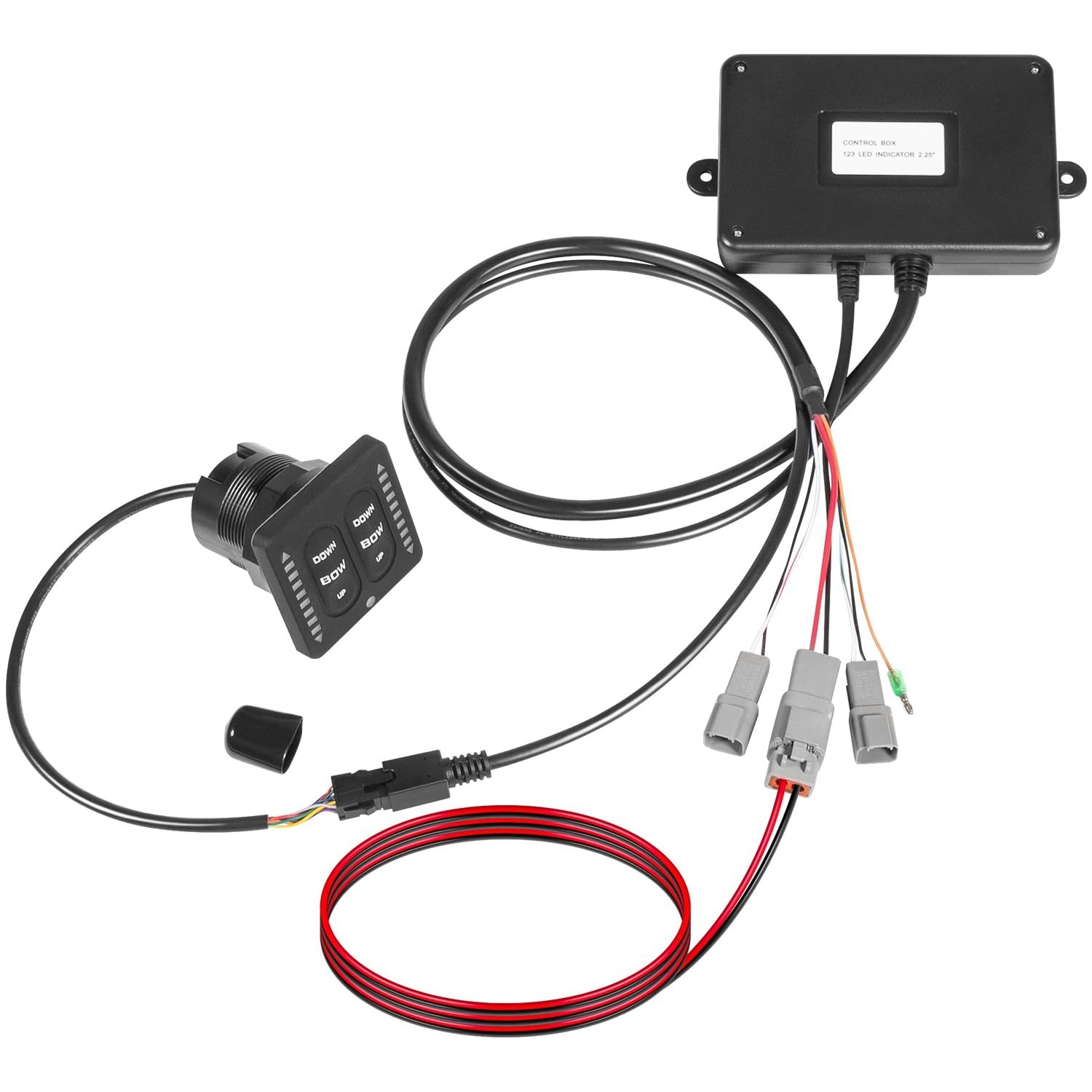 15270-001 LED Indicator Two-Piece Tactile Switch Kit with 36\