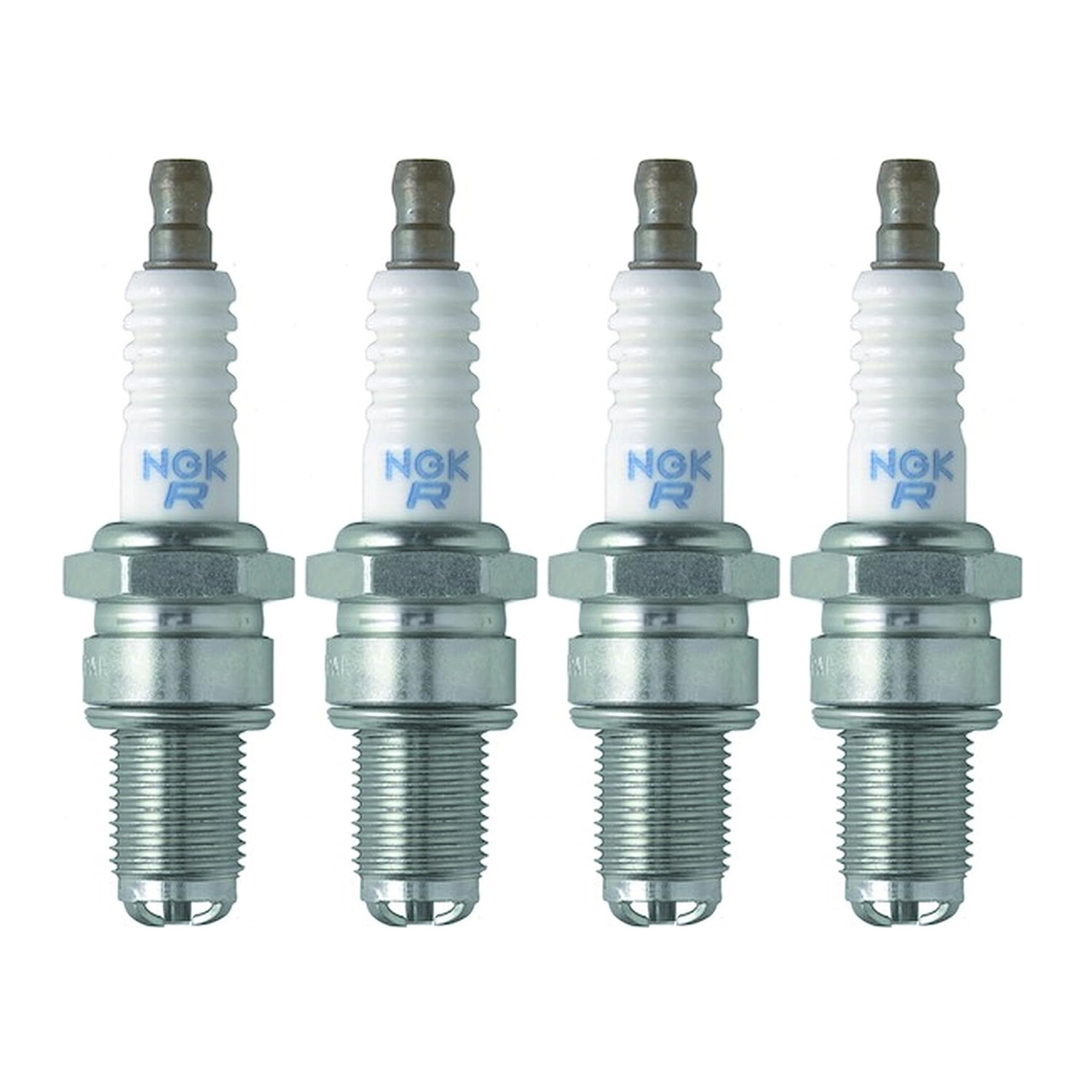 NGK Standard Spark Plug Set (4 Pieces) 6612 For Mazda RX-7 1.1 R2 1980