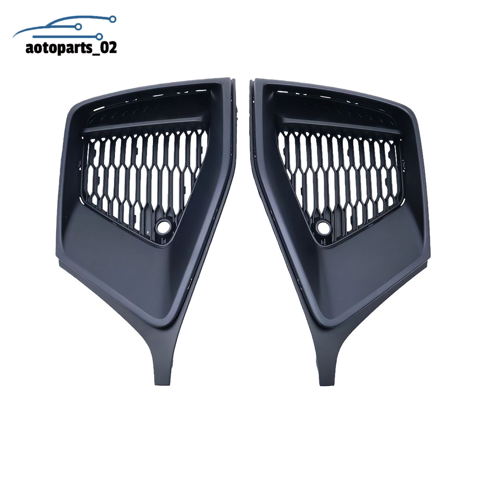 Fits 2020-23 Audi SQ8 Front Bumper Cover Grille Surround Insert Driver Passenger Fits 2020-23 Audi SQ8 Front Bumper Cover Grille Surround Insert Driver Passenger