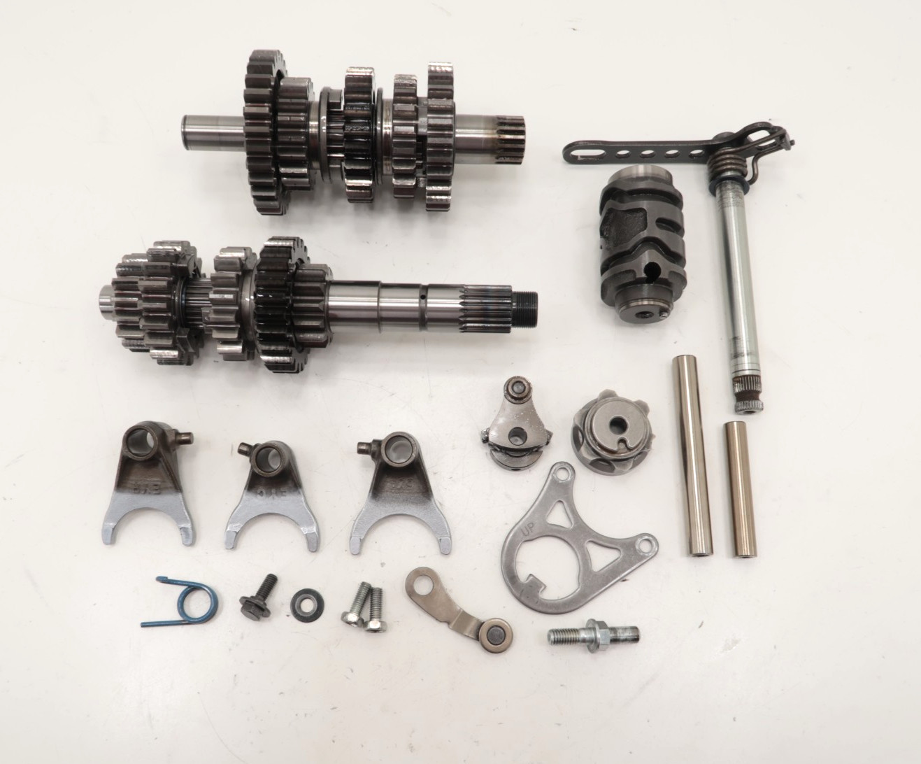 Honda CRF450X - Stock Transmission Shaft Gears Forks Drum - 2009 CRF 450 OEM Honda CRF450X - Stock Transmission Shaft Gears Forks Drum - 2009 CRF 450 OEM