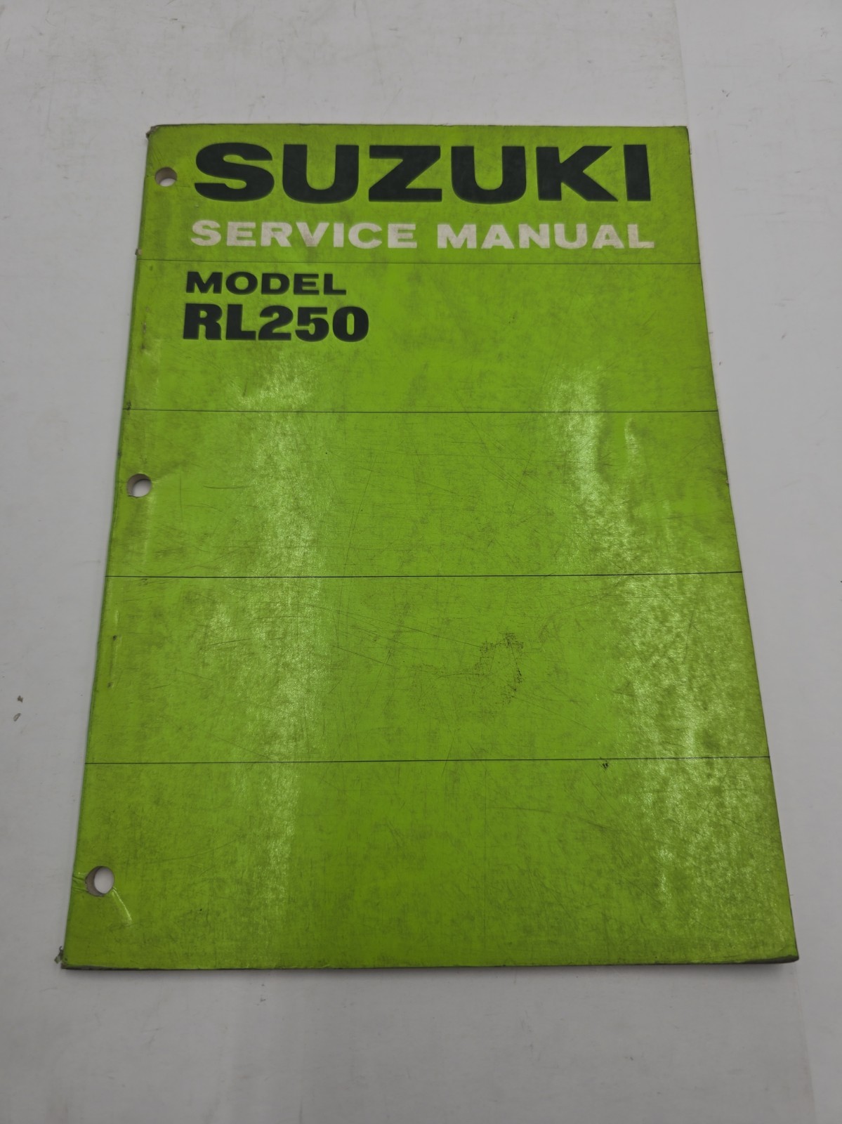 Suzuki 1974 RL250 Service Manual Suzuki 1974 RL250 Service Manual