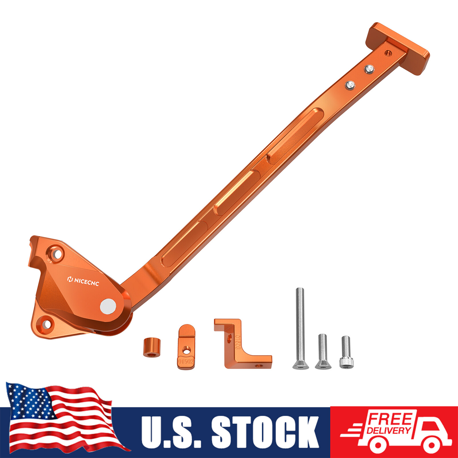NICECNC Adjustable Side Stand Kickstand For KTM 125 SX 250 350 450 SXF 2016-2027