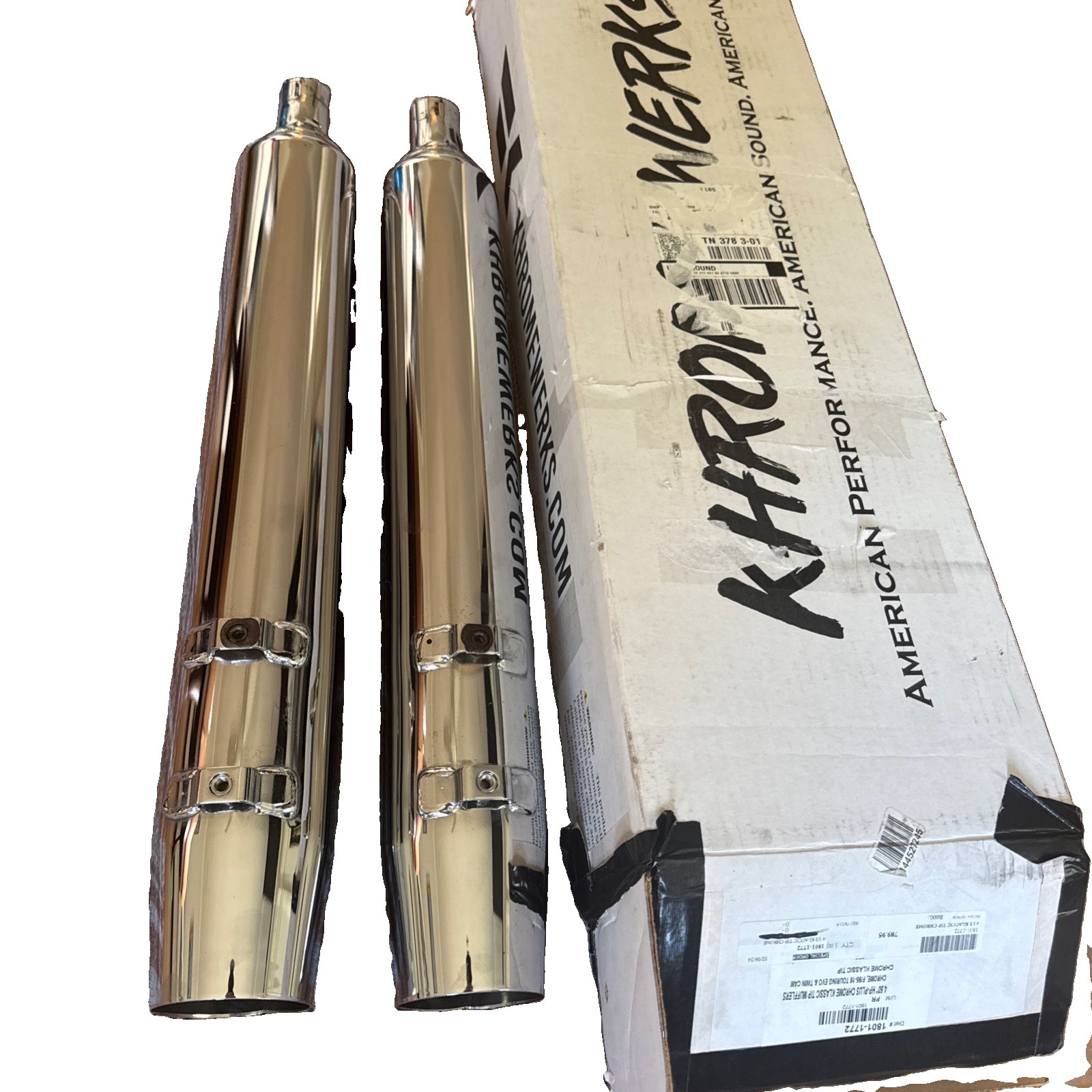 Khrome Werks HP-Plus® Muffler, 202975 1801-1772, HD Touring 95-16, NOT WORKING