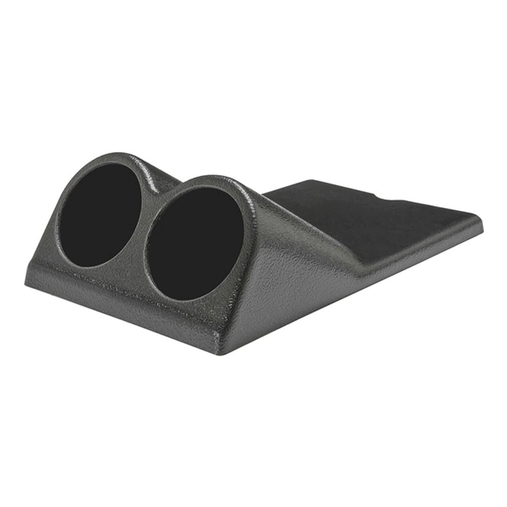 GlowShift Black Dual Center Console Gauge Pod Fits 78-87 Buick Regal 52mm