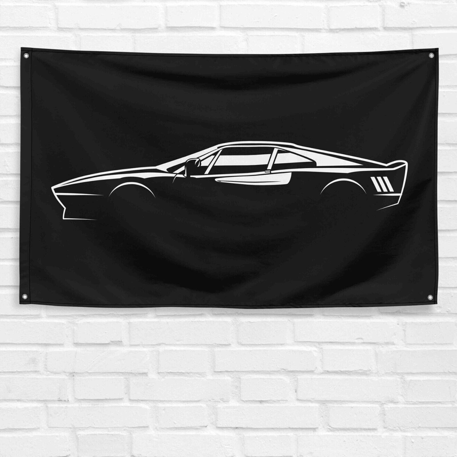 For Ferrari 288 GTO Enthusiast 3x5 ft Flag Dad Birthday Gift Banner