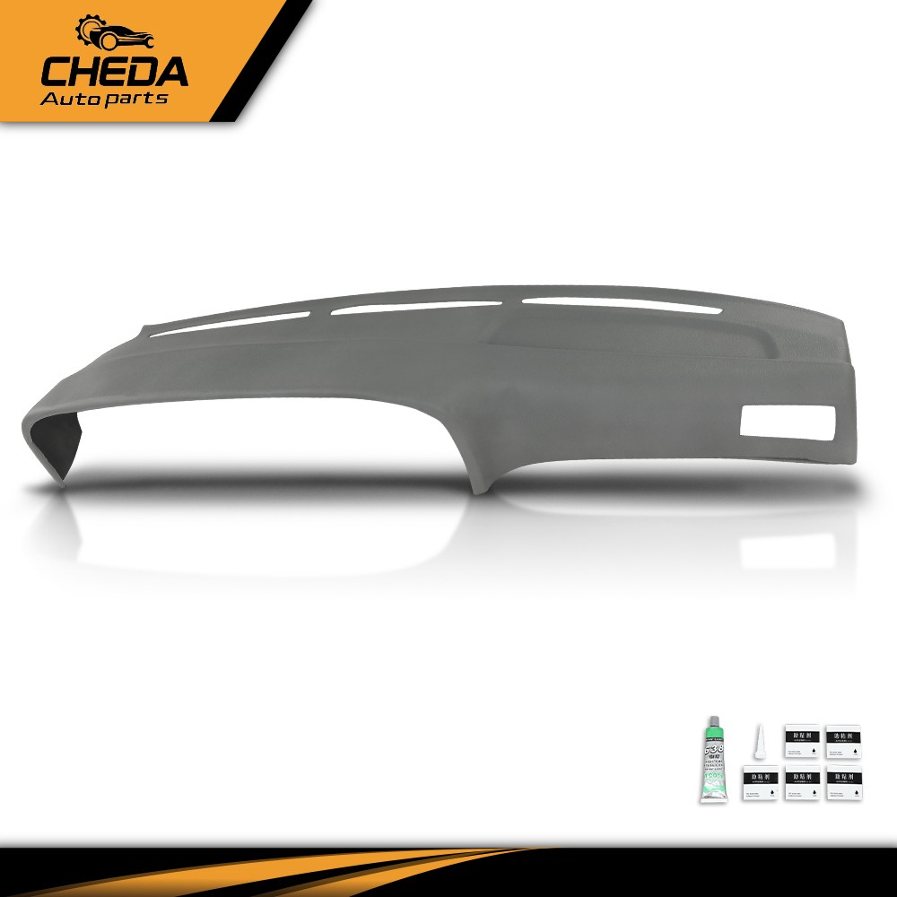 Dashboard Dash Cover Soft TPE Overlay Gray Fit For 1989-95 Toyota Pickup 4Runner