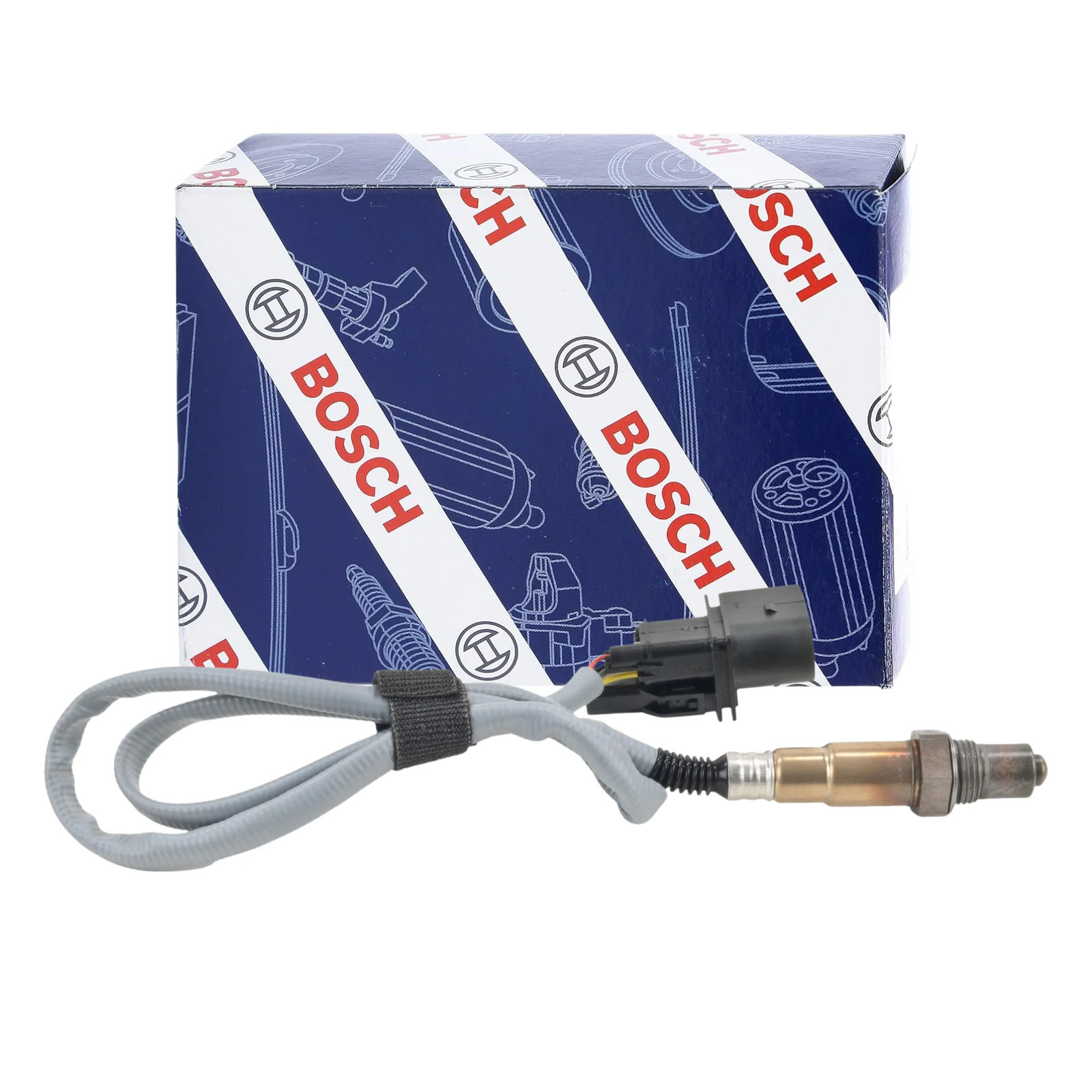 Oxygen Sensor Bosch 17242 compatible with 2003-2005 Mercedes-Benz C230 1.8L L4
