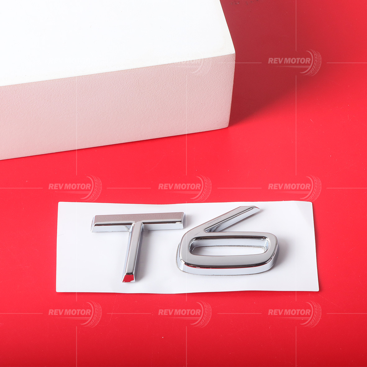 Chrome T6 Fit Volvo T6 Rear Trunk Nameplate Emblem Badge Letters Number