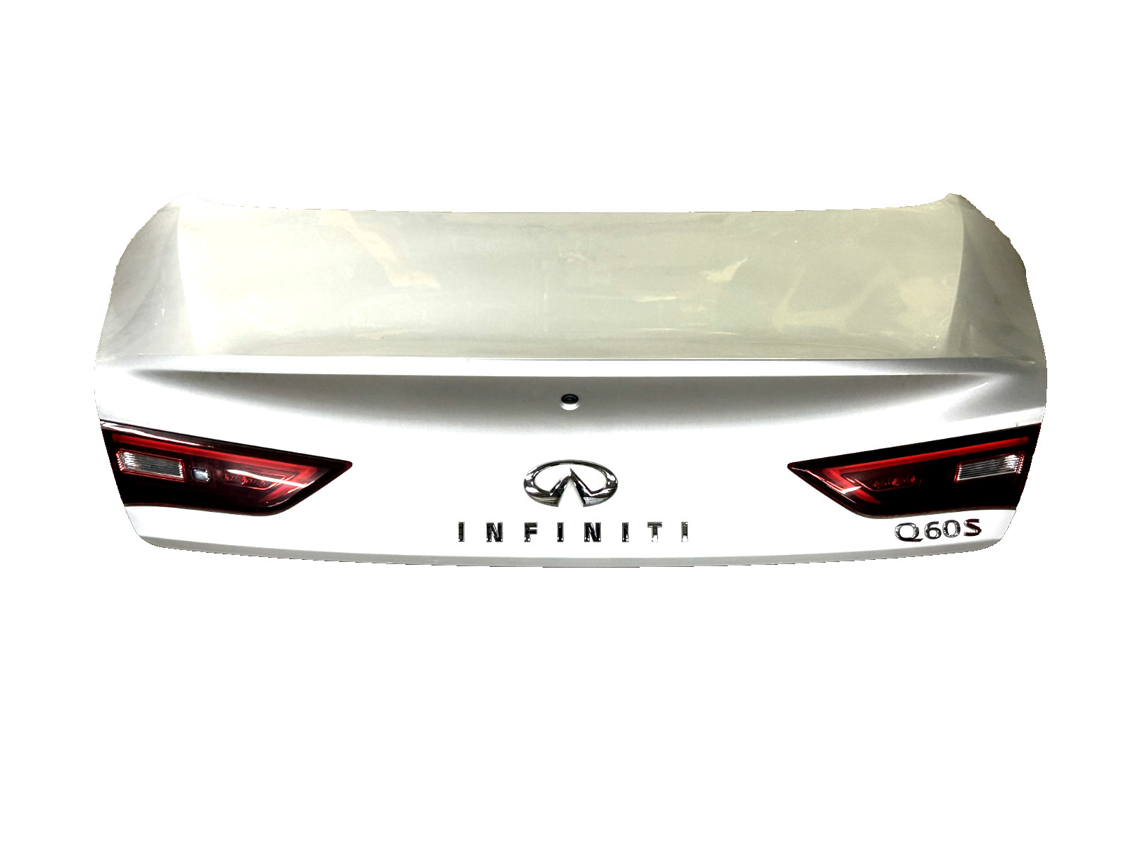 2017-2022 INFINITI Q60 SILVER TRUNK LID TAILGATE COMPLETE #A0.04 2017-2022 INFINITI Q60 SILVER TRUNK LID TAILGATE COMPLETE #A0.04