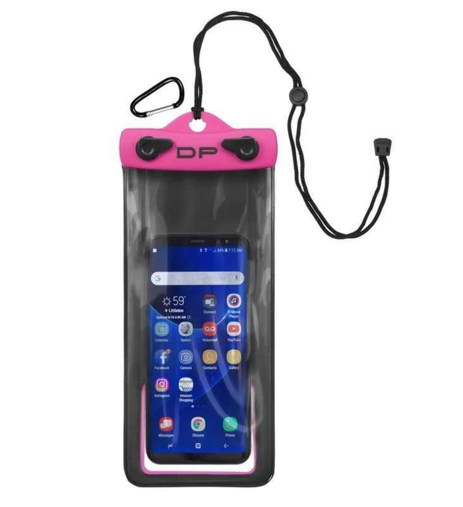 Dry Pak DP-48HP Smart Phone GPS MP3 Waterproof Electronic Device Case 4X8 Pink
