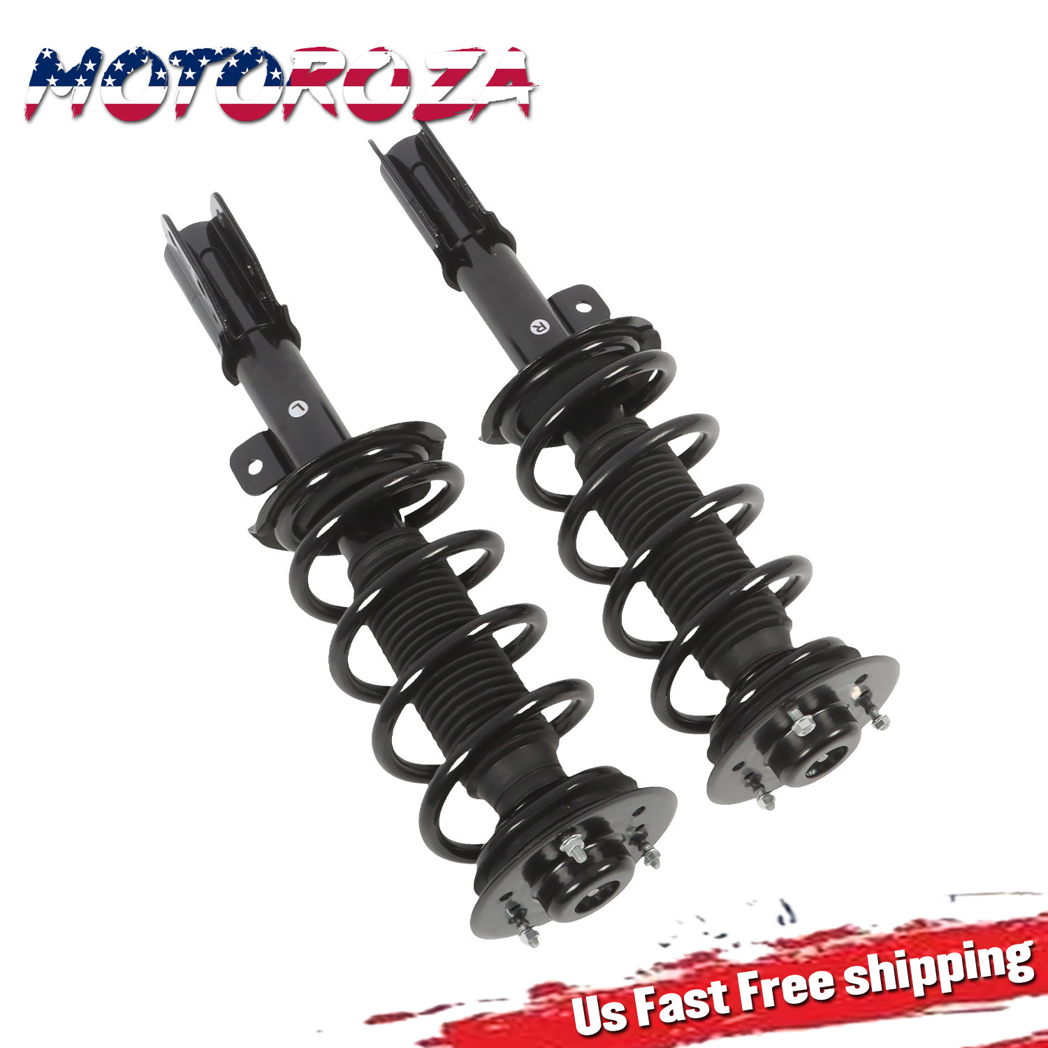 For 2010-17 Chevy Equinox GMC Terrain Front Pair Strut & Coil Spring Assembly