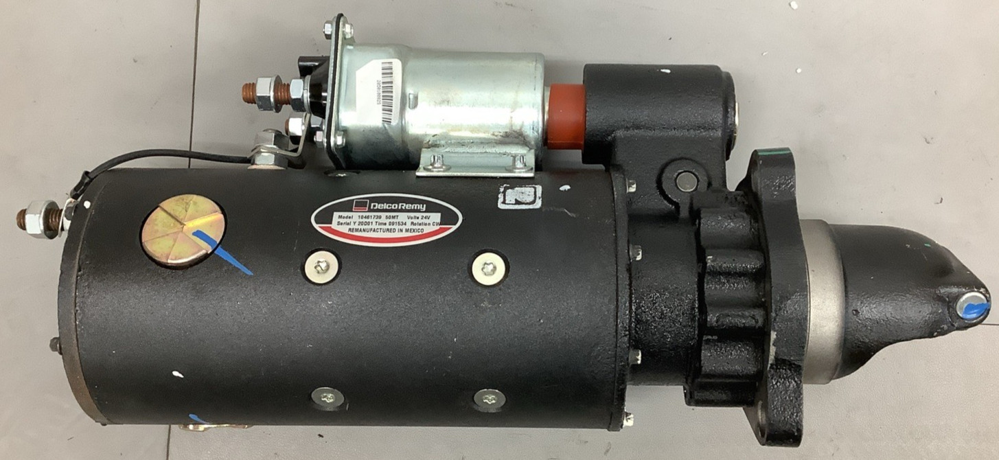Delco Remy 10461739 Reman 50MT 24V 11 Tooth Starter Motor  (F14)