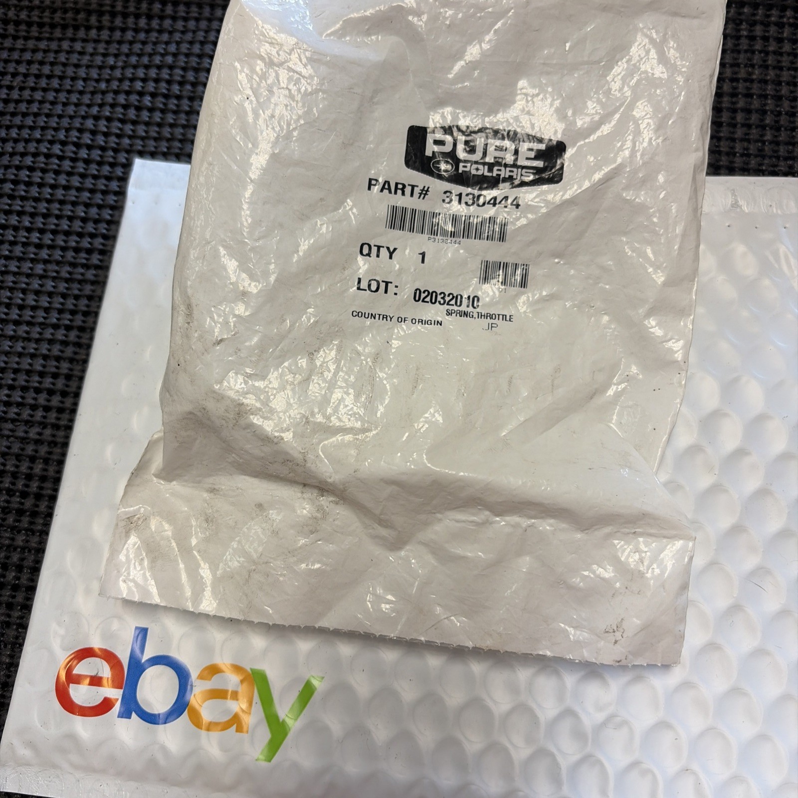 POLARIS PURE OEM NOS ATV SNOWMOBILE THROTTLE SPRING 3130444 new in oem bag 