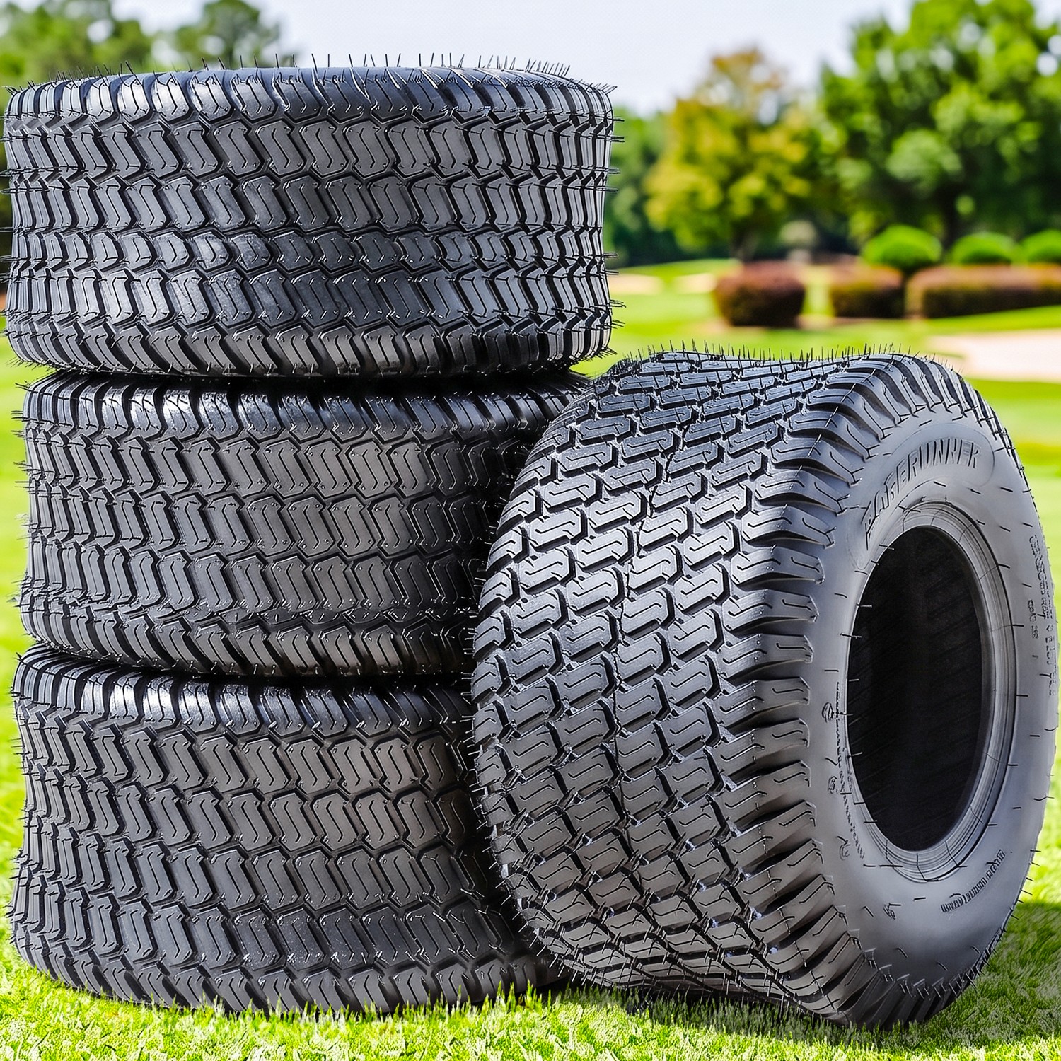 4 Forerunner Wave 13x5.00-6 13x5-6 13x5x6 4 Ply Lawn & Garden Tires 4 Forerunner Wave 13x5.00-6 13x5-6 13x5x6 4 Ply Lawn & Garden Tires