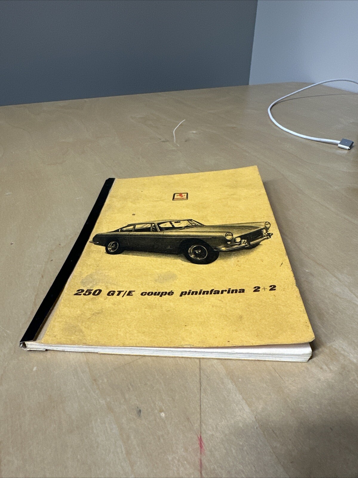 Reprinted Ferrari 250 GT/E Owners Manual Handbook Italian Spec