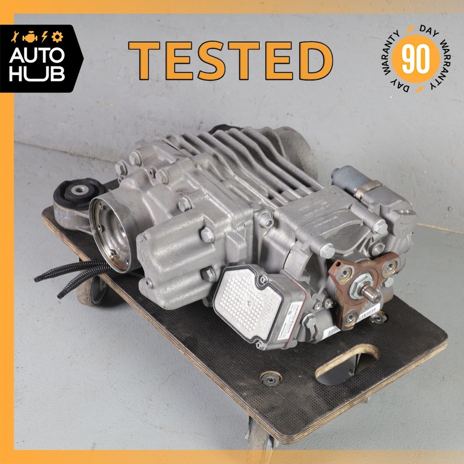 09-15 Audi 8J TT S3 A3 Golf R Quattro Rear Differential Diff w/ Haldex OEM