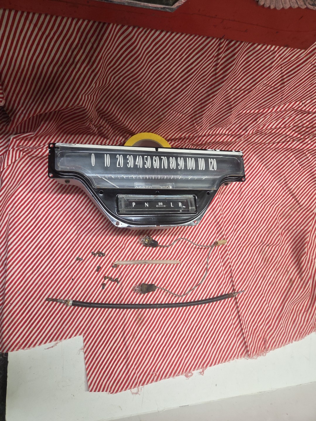 1957 Cadillac Fleetwood Serviced Working Speedometer 