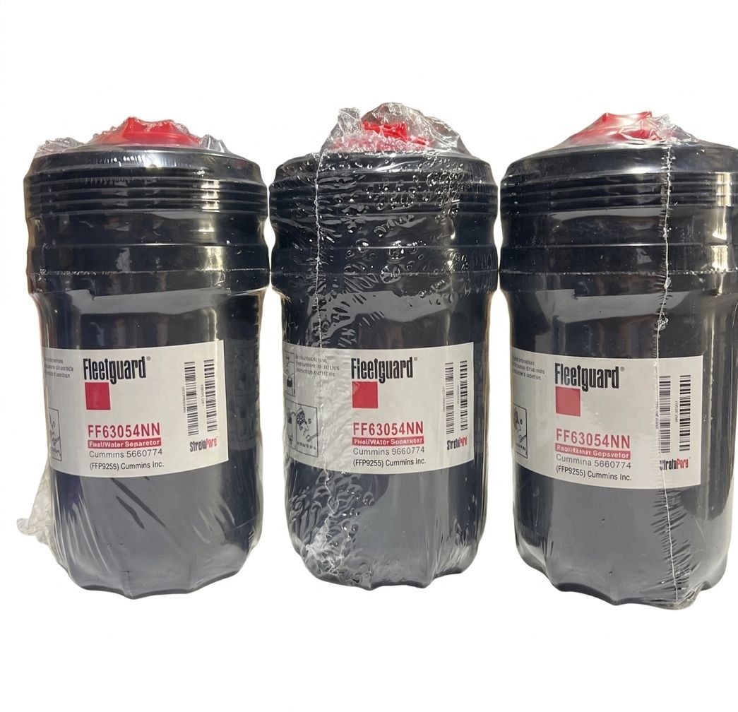 3 Pack FF63054NN Fleetguard Fuel Filter Replaces FF63009, BF63000, P553009, 3 Pack FF63054NN Fleetguard Fuel Filter Replaces FF63009, BF63000, P553009,