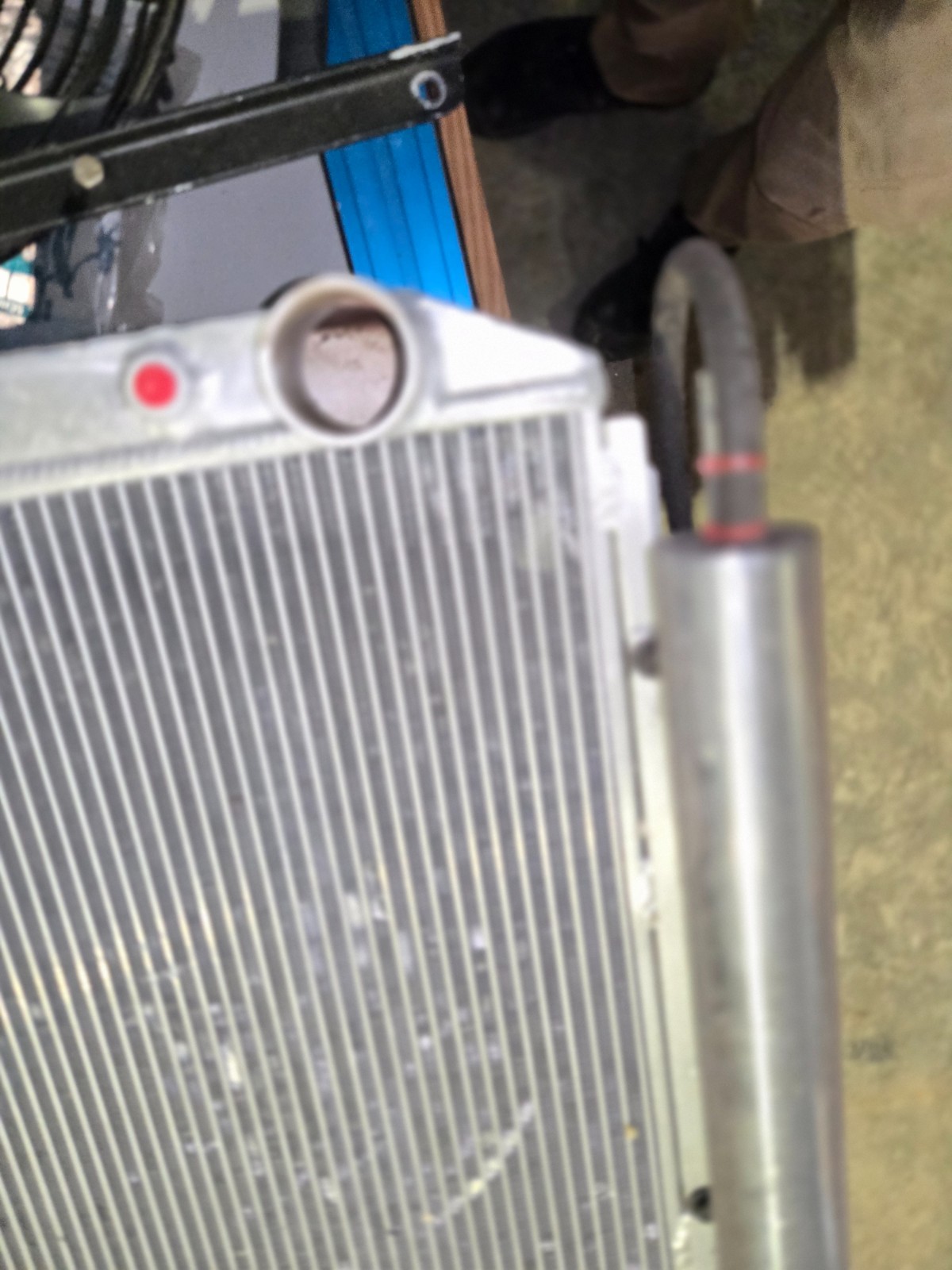Champion CC251B Aluminum Radiator 3 Row for 1960-1966 Fords (Mustang) w/Overflow